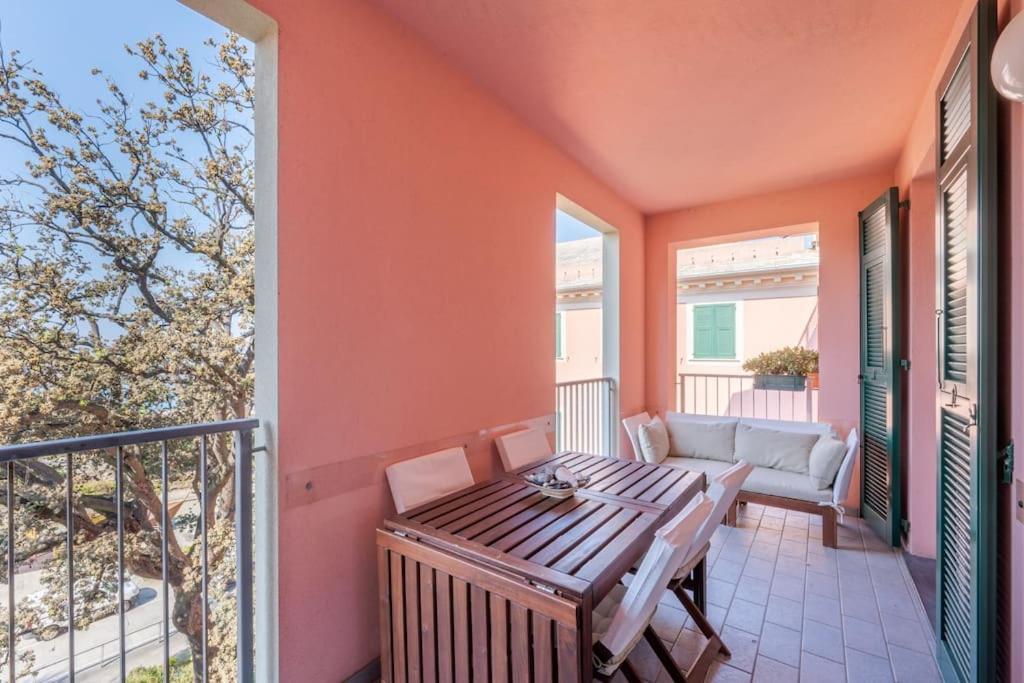 Seaview Cavi B. 100Mt Dal Mare Lägenhet Lavagna Exteriör bild